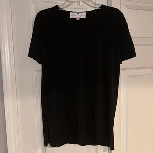 Vintage black lycra Saks Fifth Avenue top